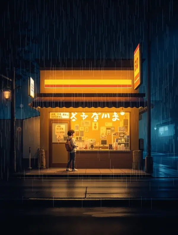 窝窝网《深夜便利店》封面
